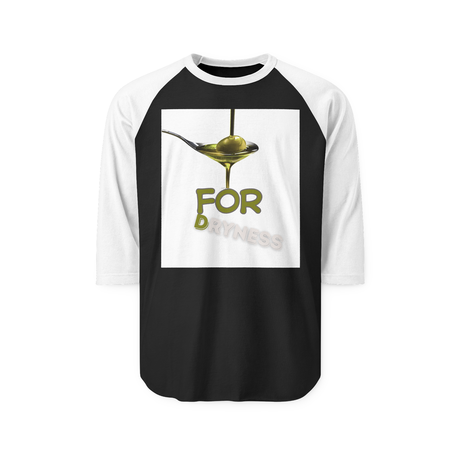 3 quarter sleeve raglan shirt with nature's botox sereies